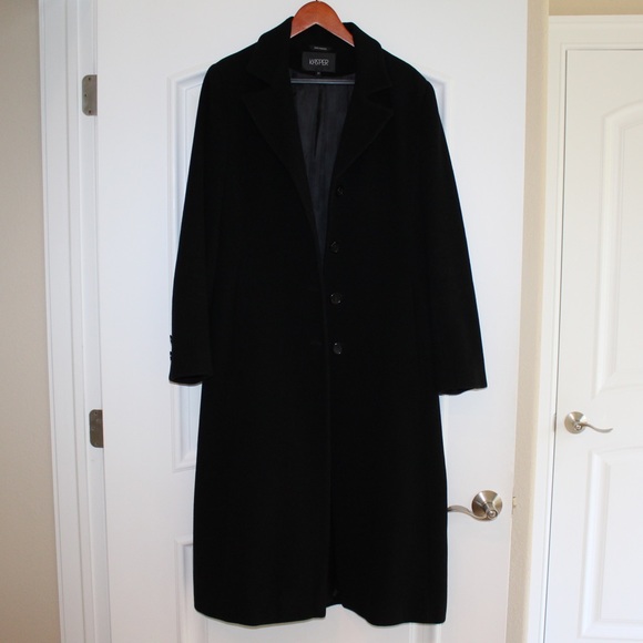 Kasper Jackets & Blazers - Kasper long, black wool coat (women’s size 12)